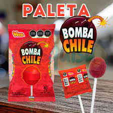 Bombón Bomba chile 