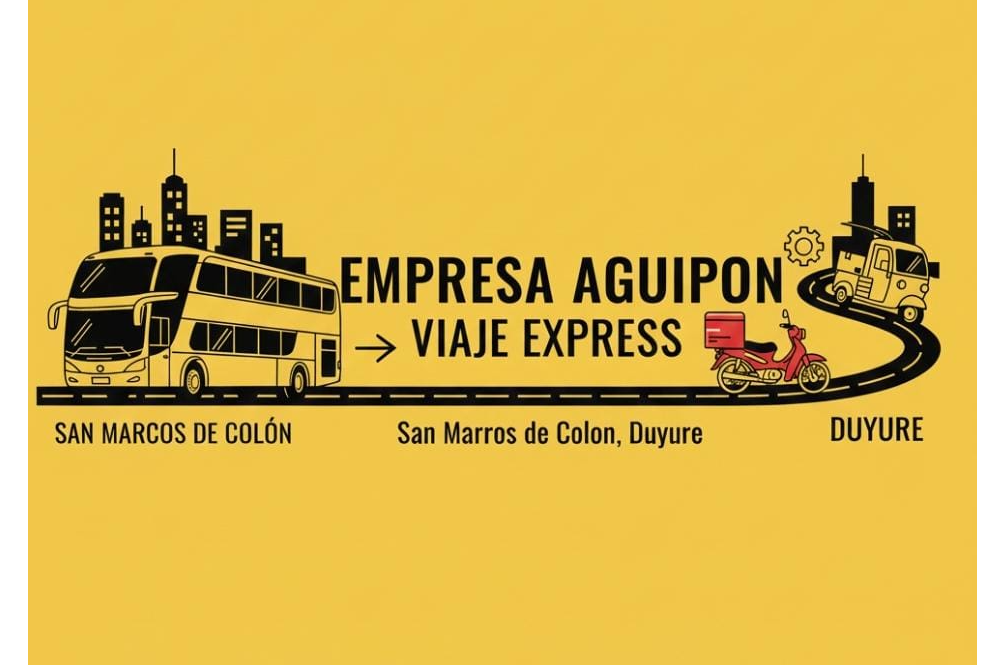 Encomienda y Viaje Express de San Marcos a Duyure