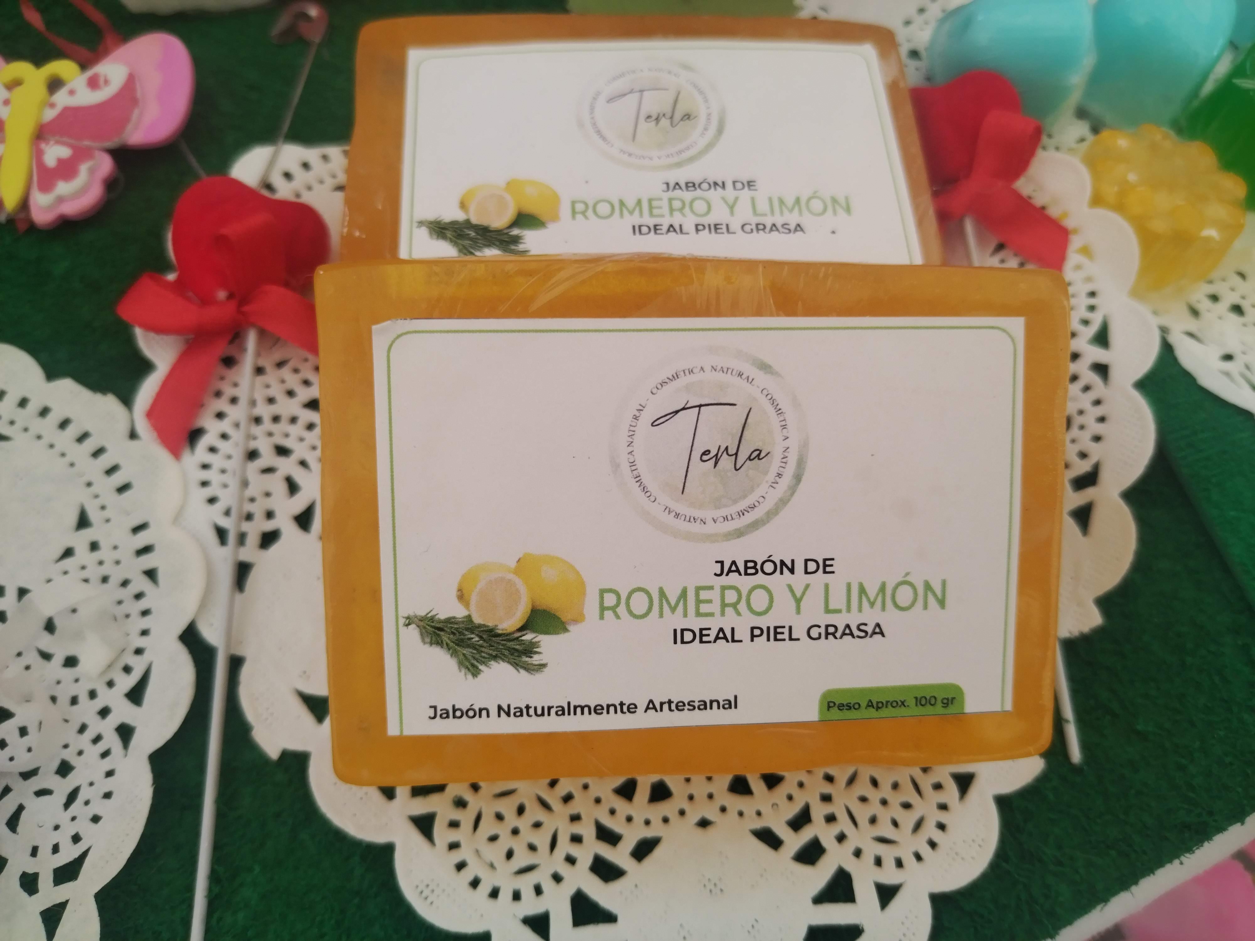 JABÓN ROMERO Y LIMÓN