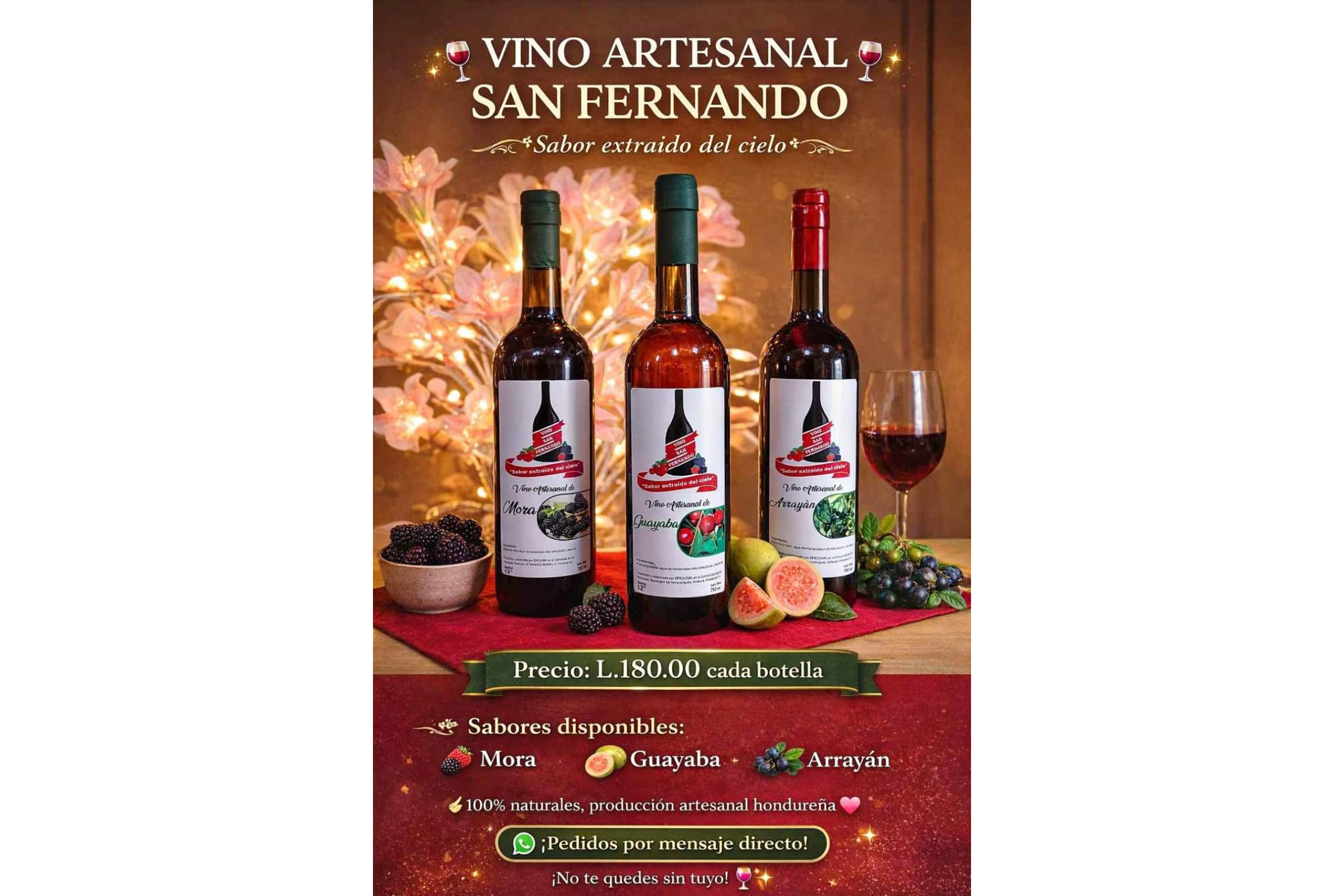 VINO ARTESANAL