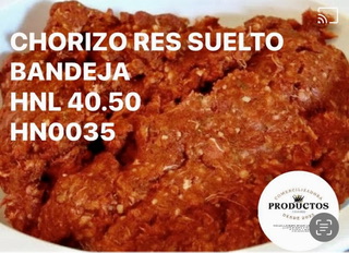 Chorizó de res suelto 