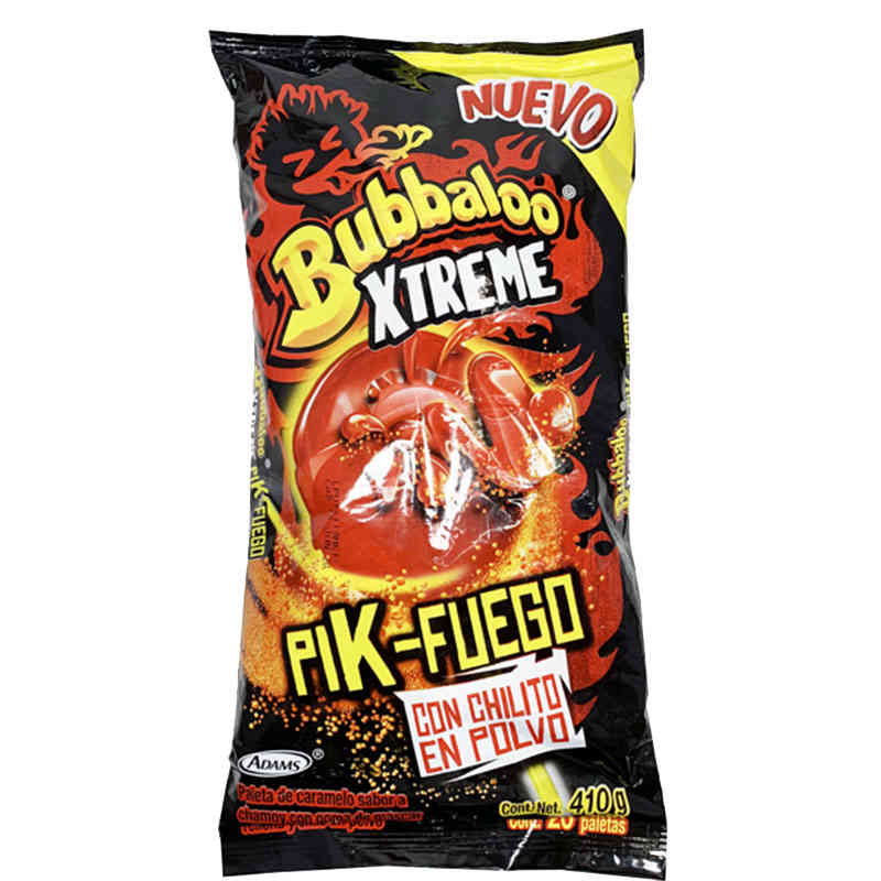 Bubbaloo X-TREME Pik-Fuego