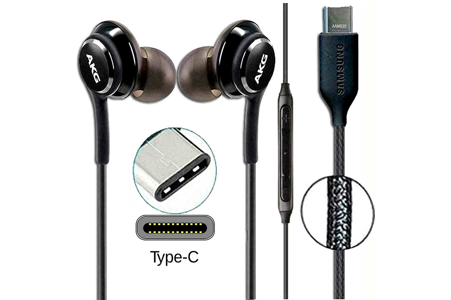Auriculares Samsung tipo-C 