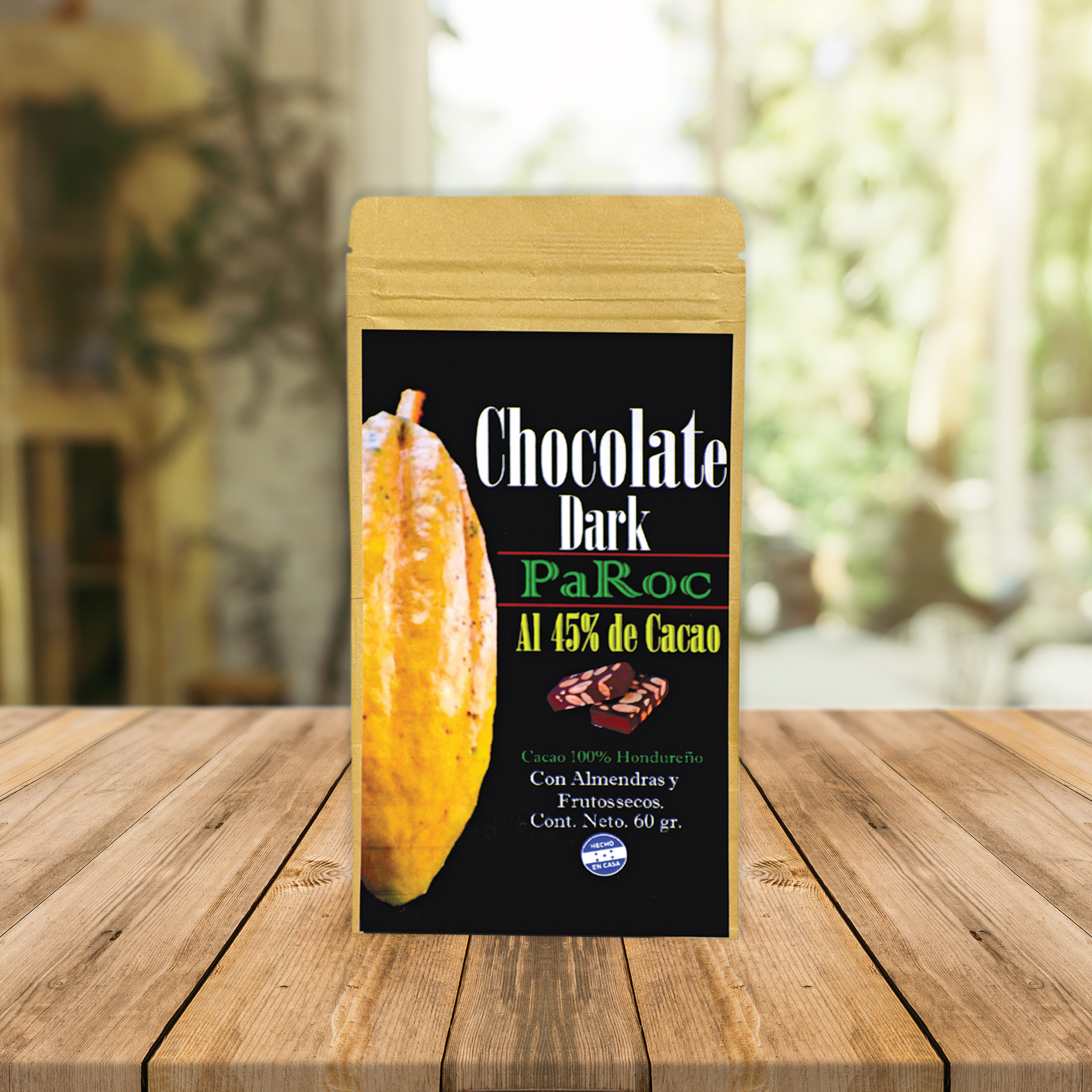 Barra Chocolate 45% cacao