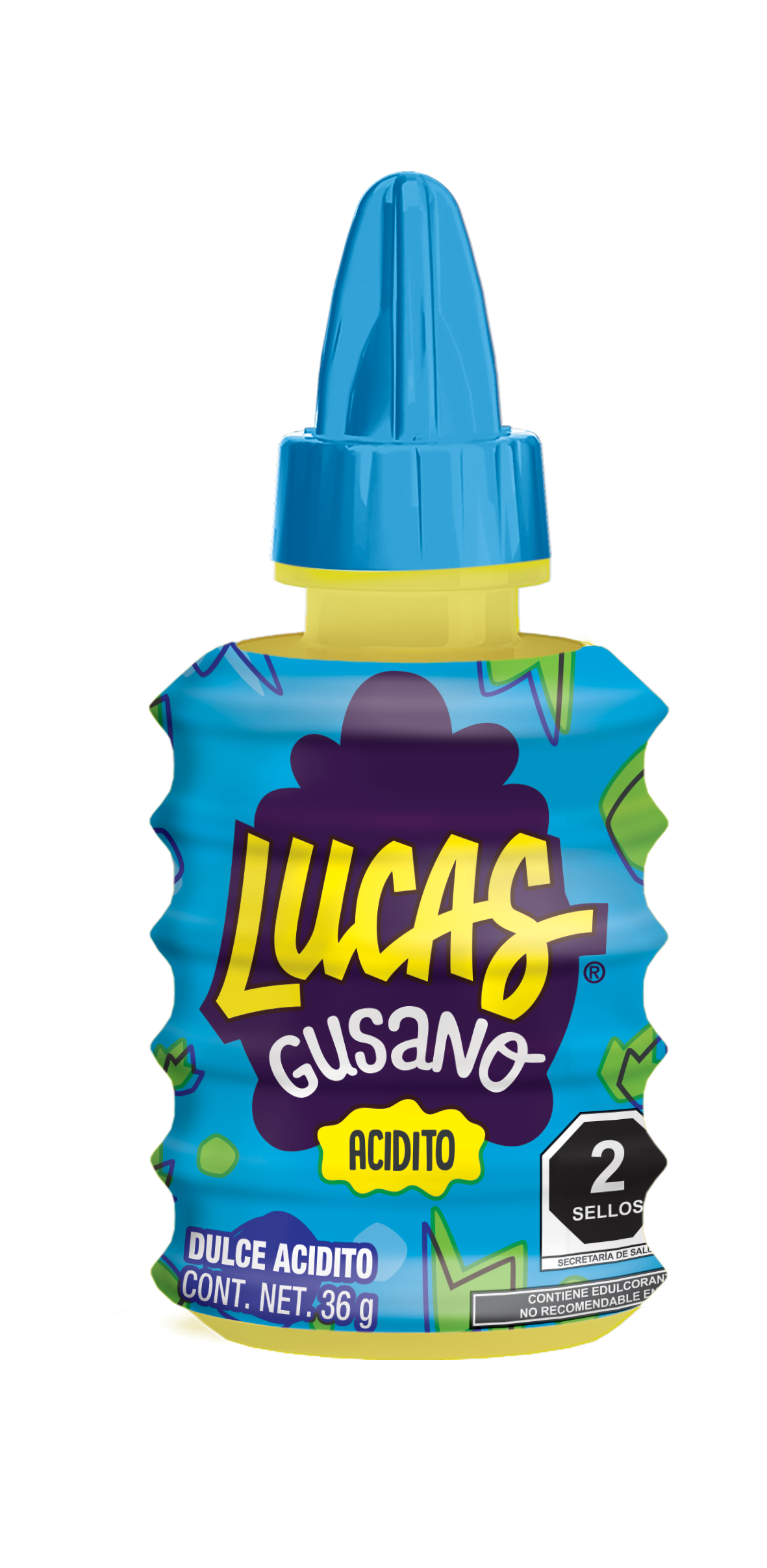 Lucas gusano acidito 36g