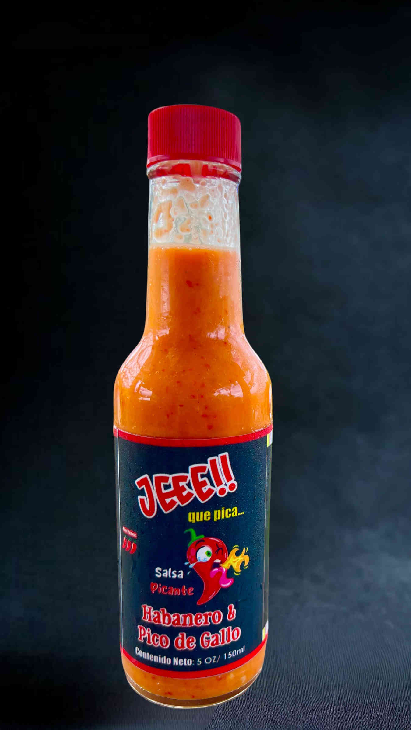 SALSA DE HABANERO Y PICO DE GALLO 150 ML