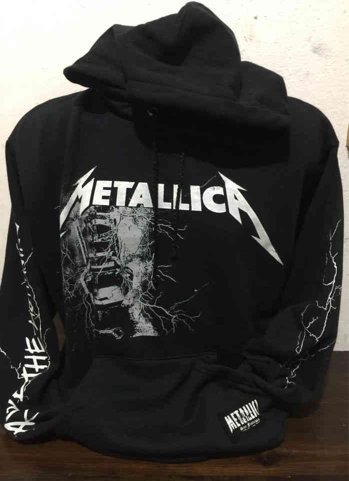 HOODIES BANDAS DE ROCK DISEÑO METALLICA