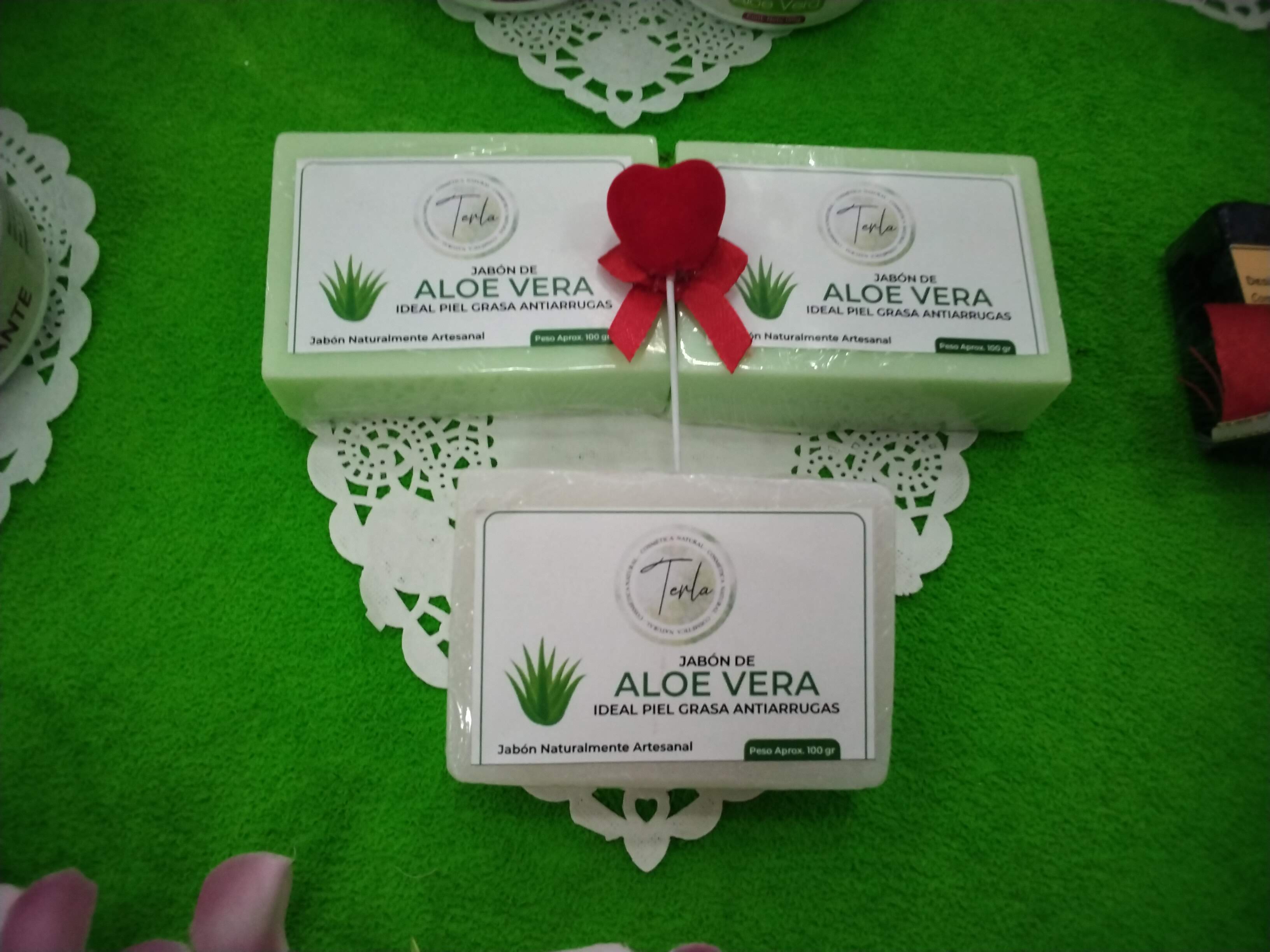 JABÓN ALOE VERA + ACEITE DE COCO