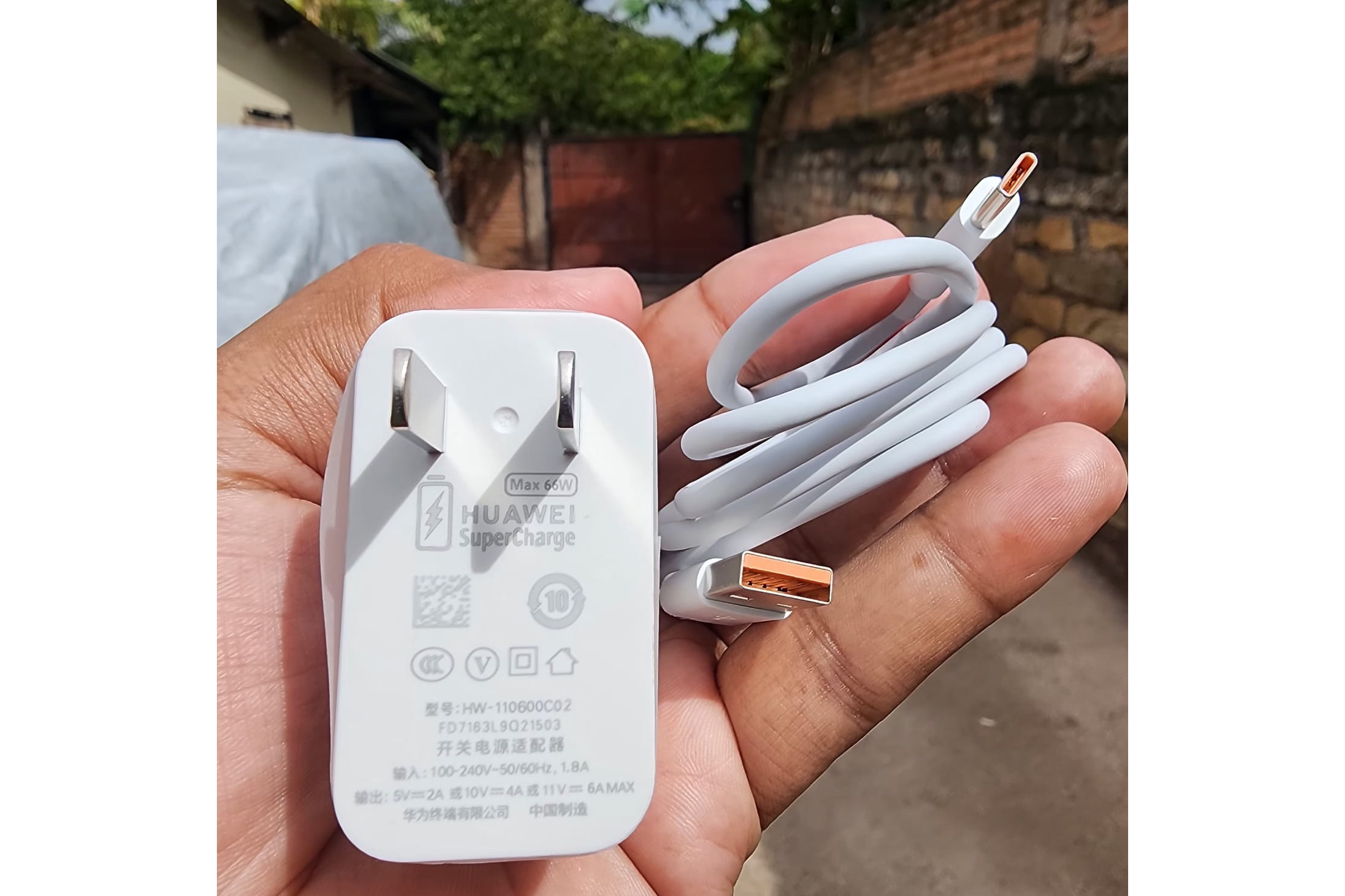 Cargador Huawei de 66w 